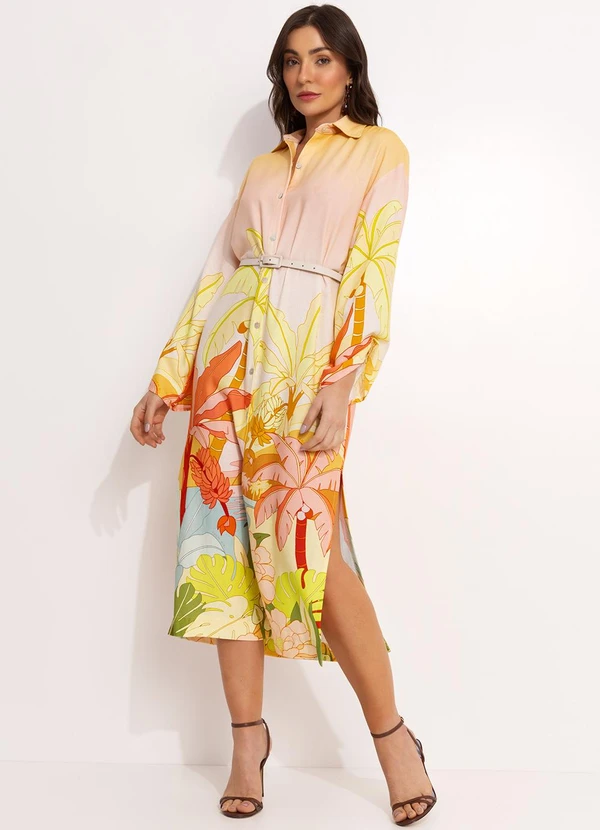 Farm - Camisa em Viscolinho Amarelo 6