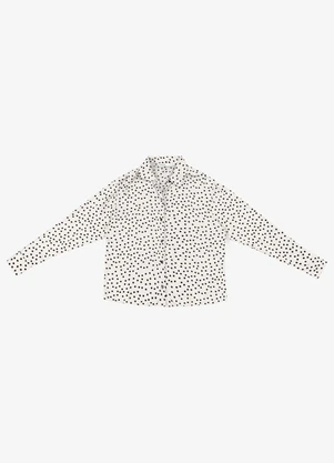 Endless - Camisa Feminina Manga Longa Viscose Bege - ENDLESS