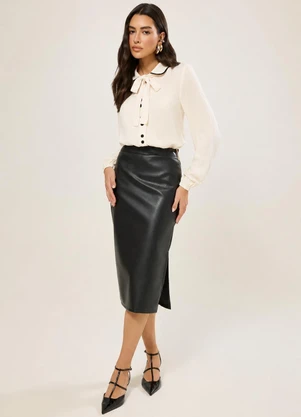 Naguchi - Camisa Gola Laco Cru - NAGUCHI
