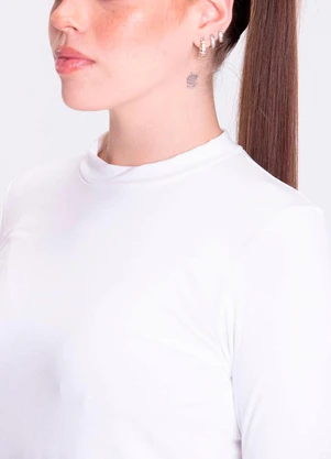 Vida Costeira - Camiseta Adulto Térmico Feminino Uv50+ Branco - VIDA COSTEIRA