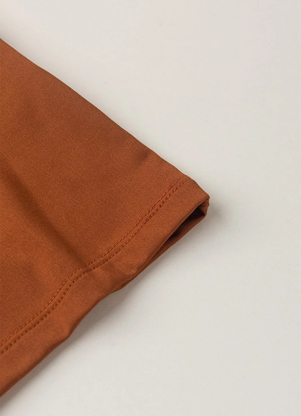 Vida Costeira - Camiseta Adulto Térmico Feminino Uv50+ Caramelo 5