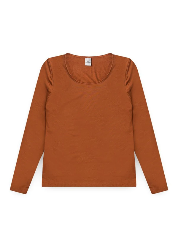 Vida Costeira - Camiseta Adulto Térmico Feminino Uv50+ Caramelo 7