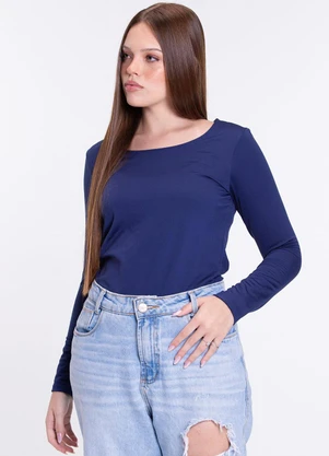 Vida Costeira - Camiseta Adulto Térmico Feminino Uv50+ Marinho - VIDA COSTEIRA