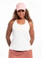 Cobertura - Regata Feminina Sport  Preto - variação: Branco