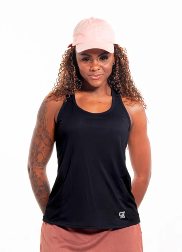 Cobertura - Regata Feminina Sport Preto