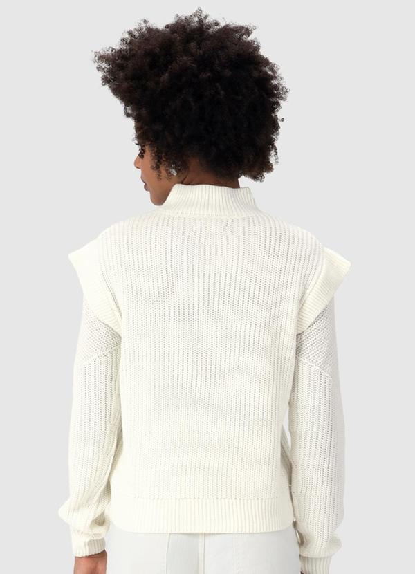 Malwee - Suéter Feminino em Tricô Bege 2