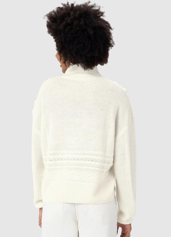 Malwee - Suéter Feminino em Tricô Bege 2