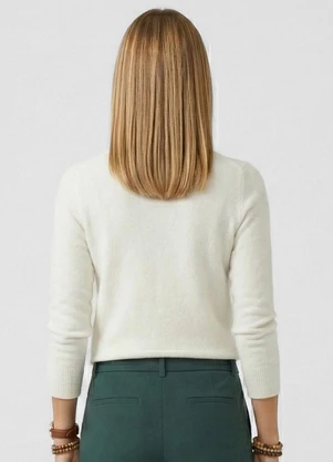 Endless - Suéter Feminino Tricot Bege - ENDLESS