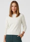 Endless - Suéter Feminino Tricot Preto - variação: Bege