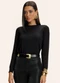 Endless - Suéter Feminino Tricot Preto - variação: Preto