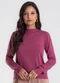 Endless - Suéter Feminino Tricot Preto - variação: Vermelho