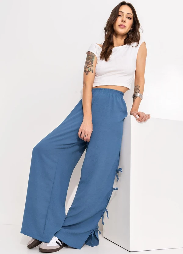 Bimini - Blusa Off White em Malha Canelada Texturizada 8