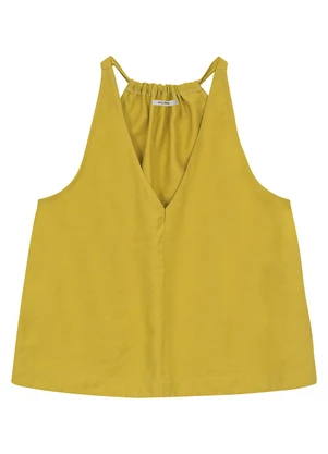 Malwee - Blusa Ampla Alfaiataria Verde Pistache - MALWEE