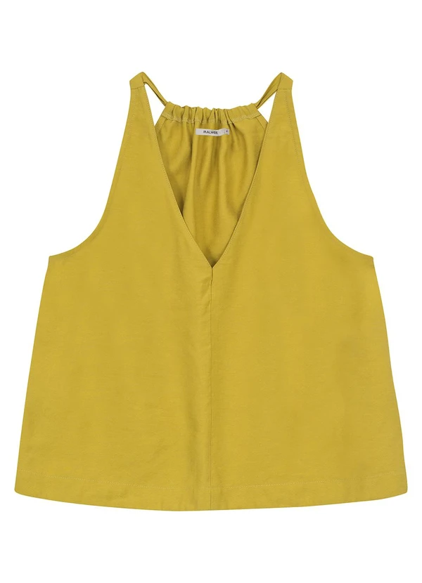 Malwee - Blusa Ampla Alfaiataria Verde Pistache 2