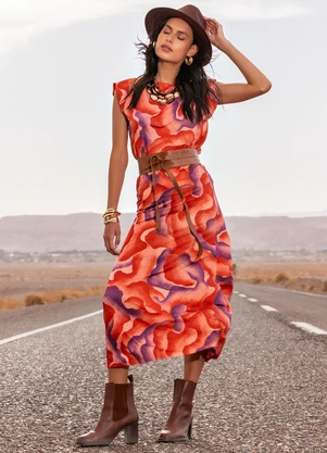 Quintess - Blusa Aquarela em Malha Fria - QUINTESS