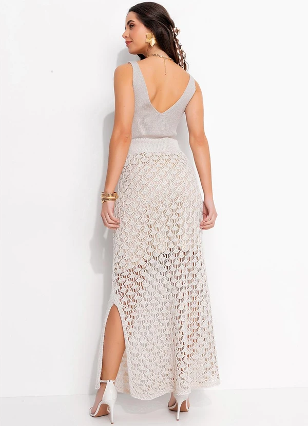 Quintess - Blusa Areia em Tricô 3