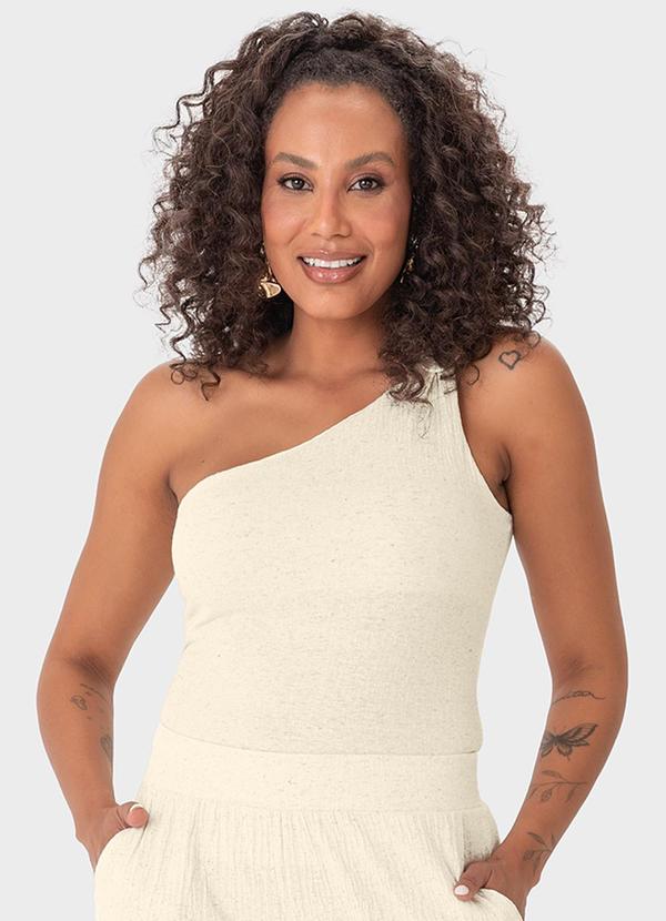 Malwee - Blusa Areia Justa em Anarruga