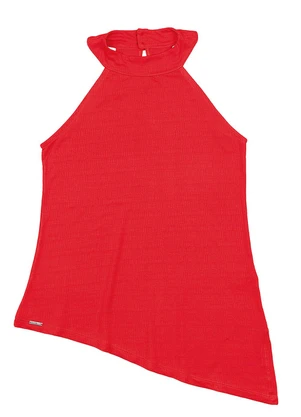 Soft Bonni - Blusa Assimetrica Adulto Feminino Vermelho - SOFT BONNI