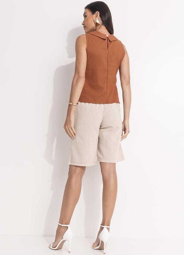 Quintess - Blusa Avelã em Linho 5