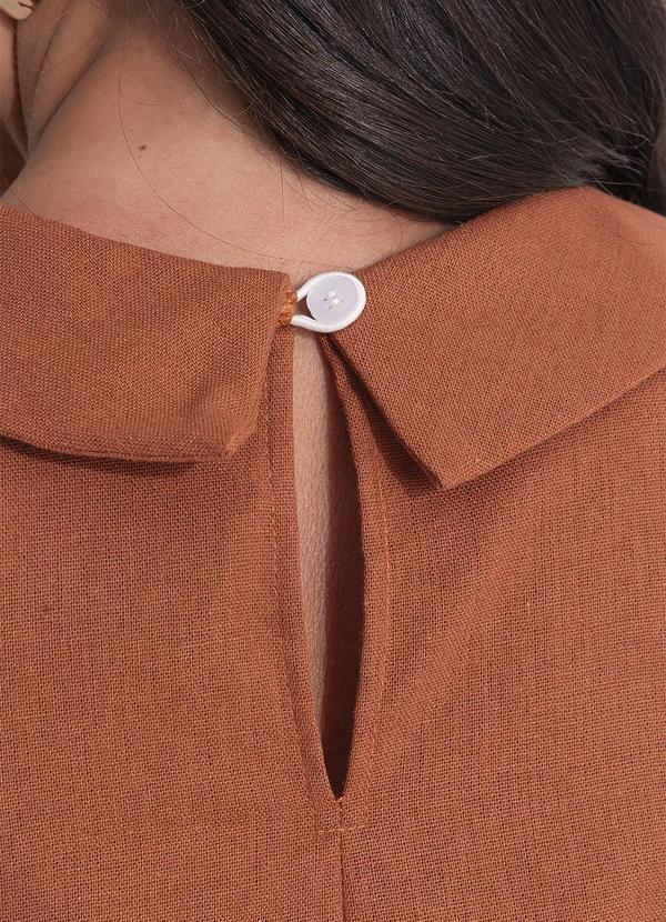 Quintess - Blusa Avelã em Linho 1