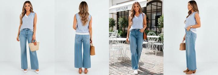 Blusa Azul em Tric�