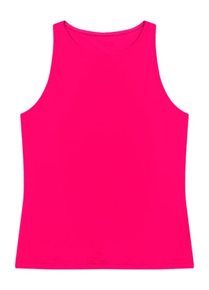 Enfim - Blusa Básica em Malha Rosa - ENFIM