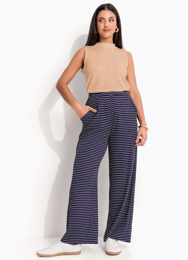 Quintess - Blusa Bege em Malha Tricô 7