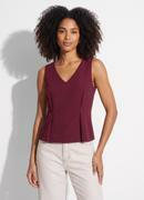 Blusa Bord� Alfaiataria de Poli�ster com Elastano