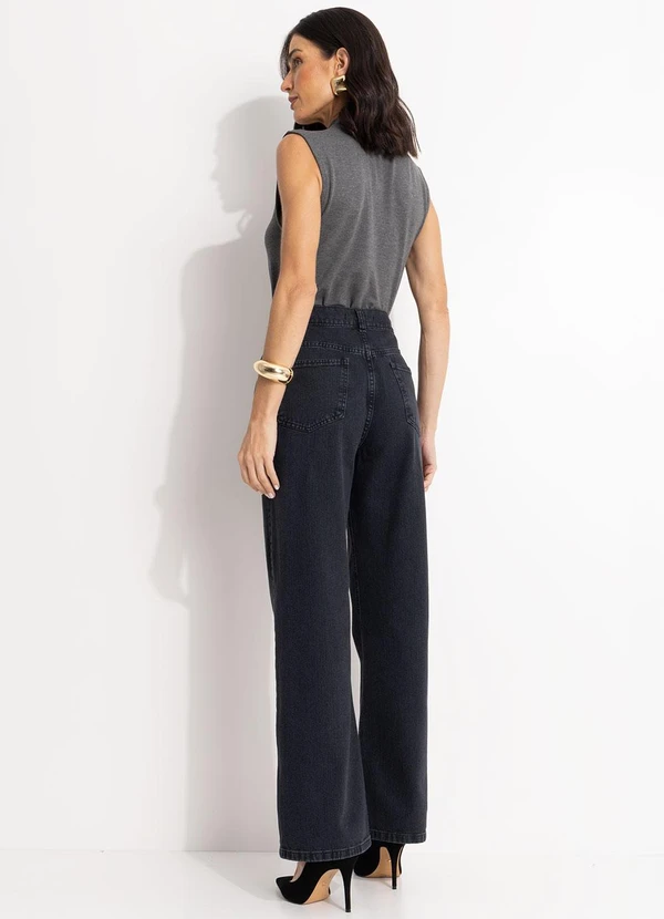 Quintess - Blusa Chumbo em Moletinho 4