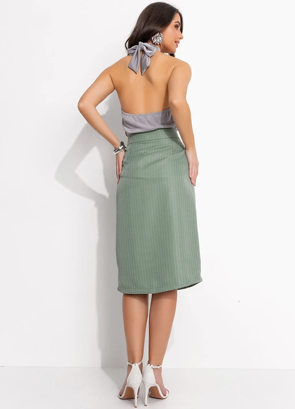 Quintess - Blusa Cinza em Malha Flow 4