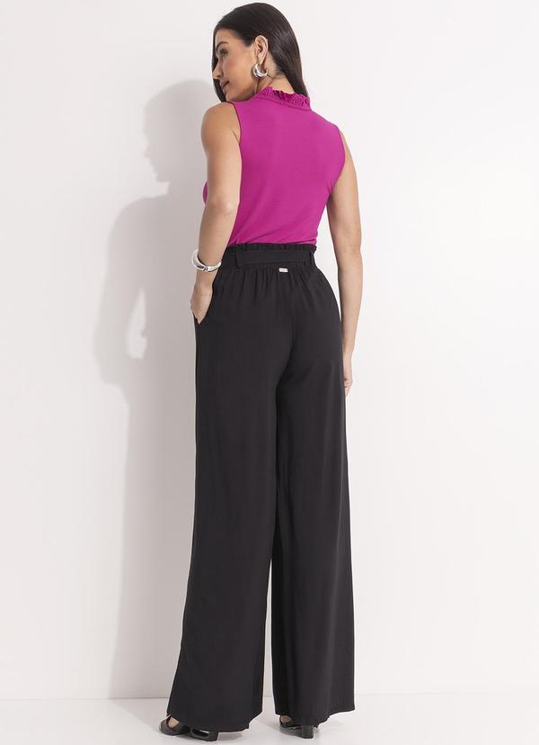 Quintess - Blusa com Babadinhos no Decote Pink 4