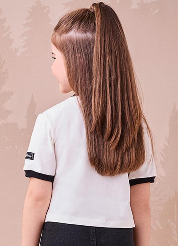 Momi - Blusa com Estampada do Tico e Teco Branco 2