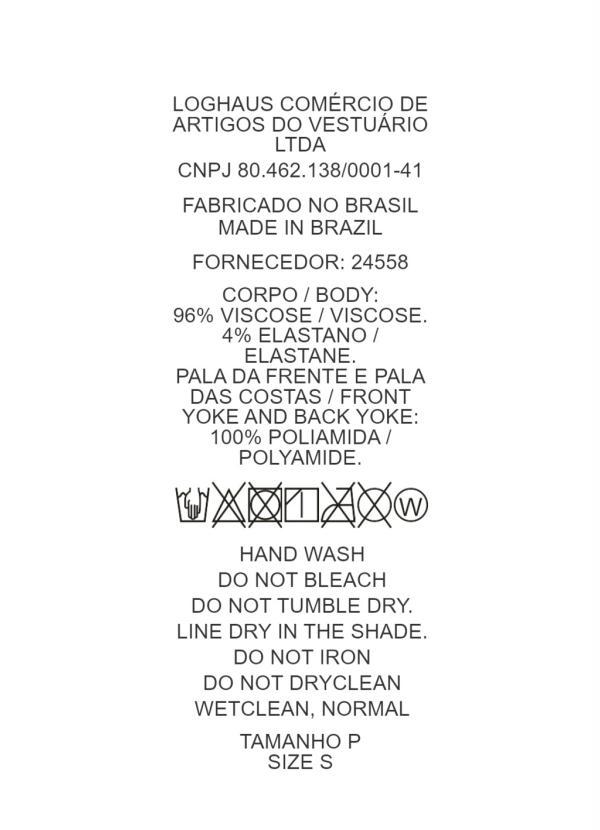 Quintess - Blusa com Recorte em Tule de Poá Preto 9