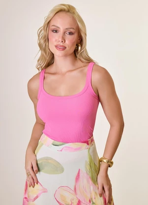 Naguchi - Blusa de Alcas em Poliamida Chateau  - NAGUCHI