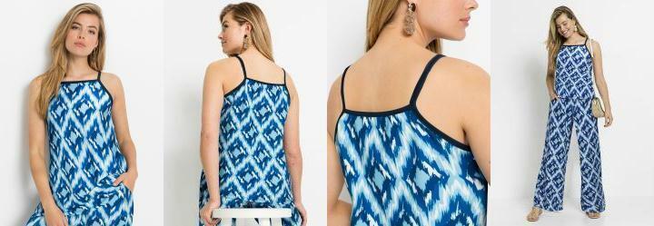 Blusa de Alcinha tnico Azul