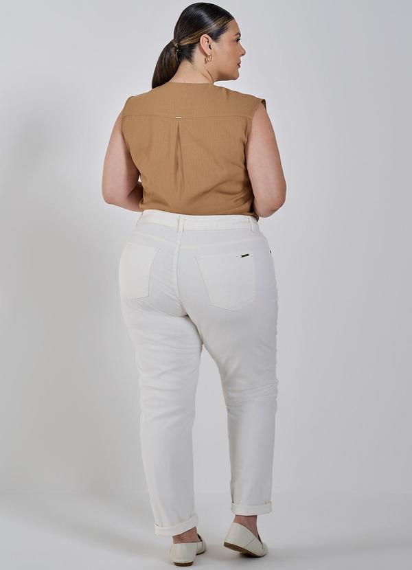 Principessa - Blusa de Viscose Camel Estela Marrom 8