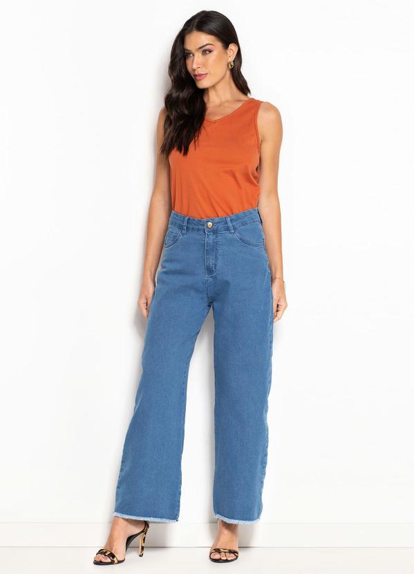 bonprix - Blusa Decote V Ferrugem 4