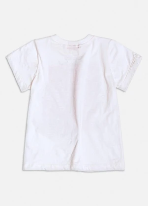 Momi - Blusa dos Aristocats com Patch Branco - MOMI