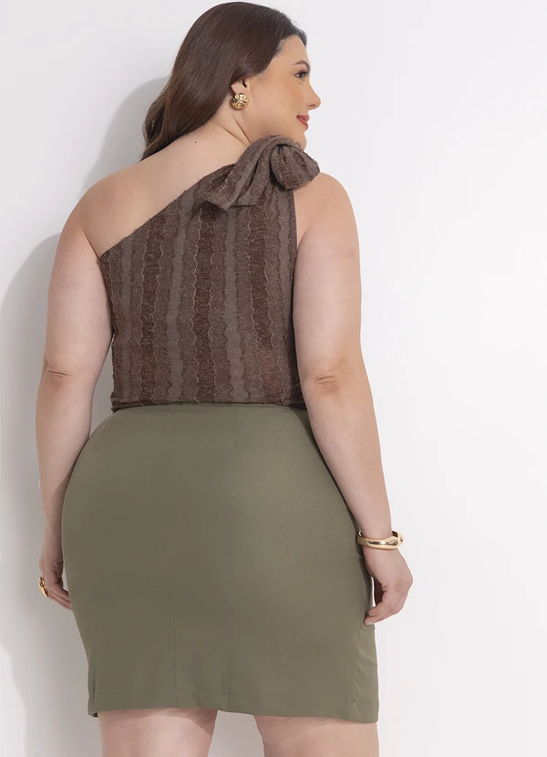 Quintess - Blusa em Malha Jacquard Texturizada