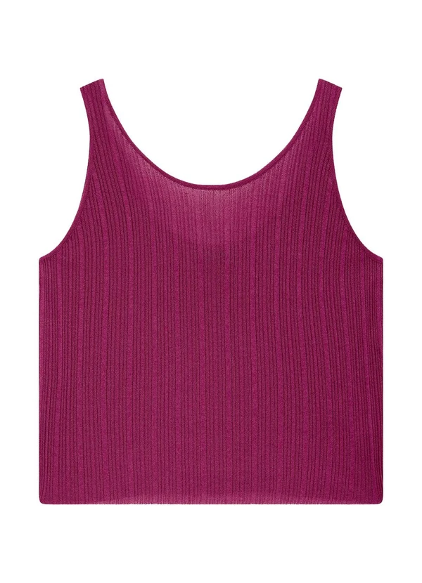 Enfim - Blusa em Tricot com Fúcsia