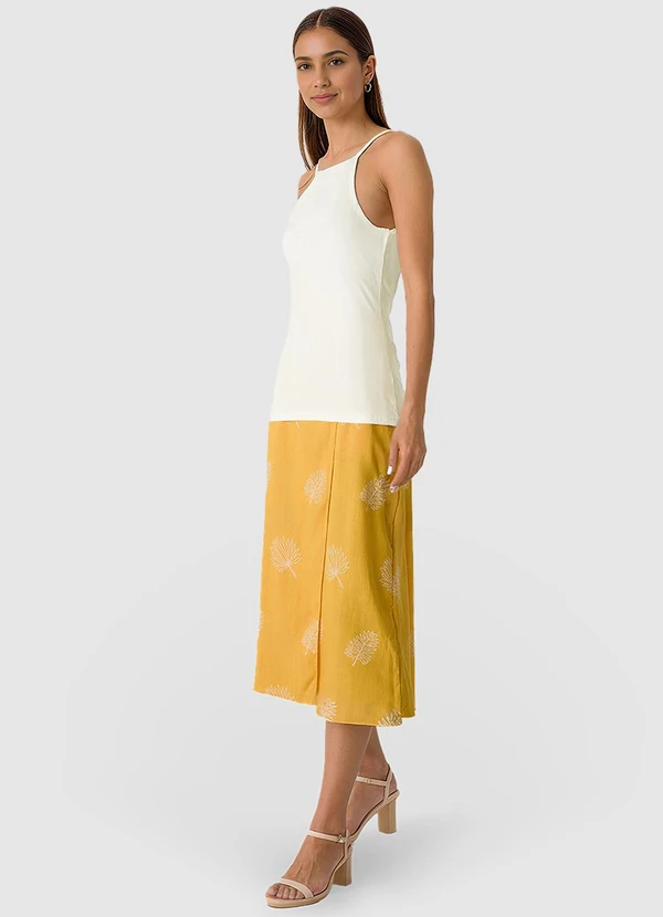 Malwee - Blusa em Viscose Canelada Off White 3