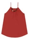 Malwee - Blusa Evasê com Colar Terracota - variação: Terracota