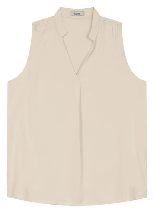 Malwee - Blusa Evasê em Viscose Off White - MALWEE