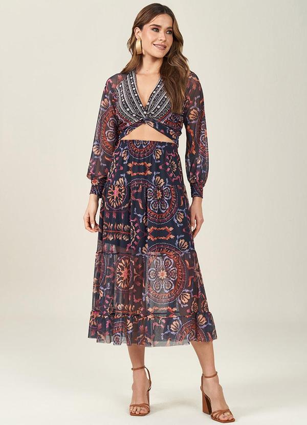 Doce Trama - Blusa Feminina Azul 3