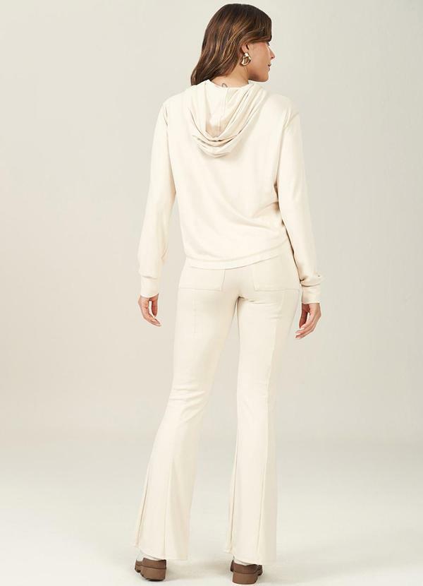 Doce Trama - Blusa Feminina Bege 4