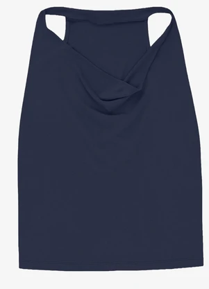 Infinita Cor - Blusa Feminina Degrade com Limpeza Azul  - INFINITA COR