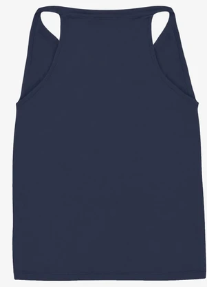 Infinita Cor - Blusa Feminina Degrade com Limpeza Azul  - INFINITA COR