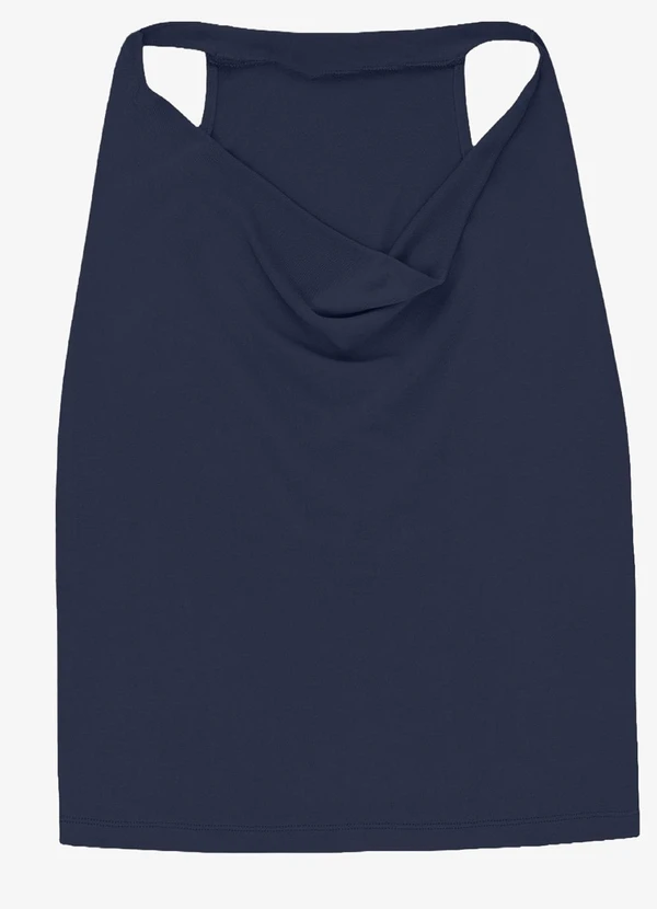 Infinita Cor - Blusa Feminina Degrade com Limpeza Azul