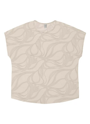 Rovitex - Blusa Feminina em Viscotorcion Bege - ROVITEX