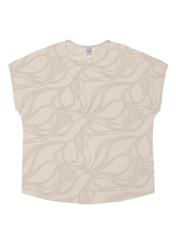 Rovitex - Blusa Feminina em Viscotorcion Bege 1